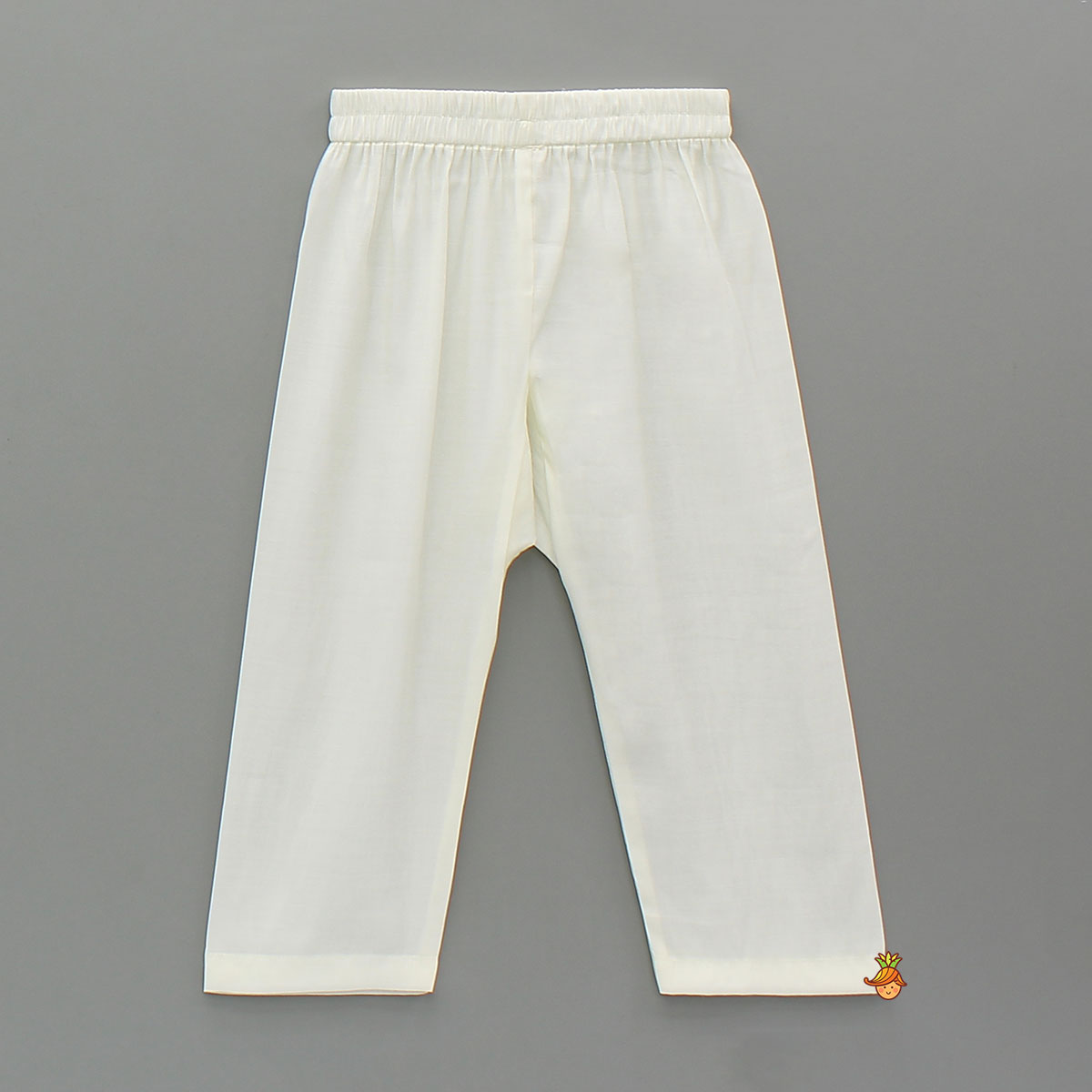 Pre Order: Zardozi Embroidered Green Kurta And Pyjama