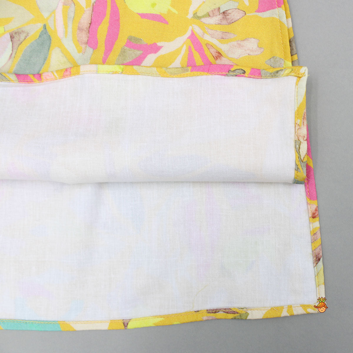 Pre Order: Yellow Multicolour Printed Kurta And Pyjama
