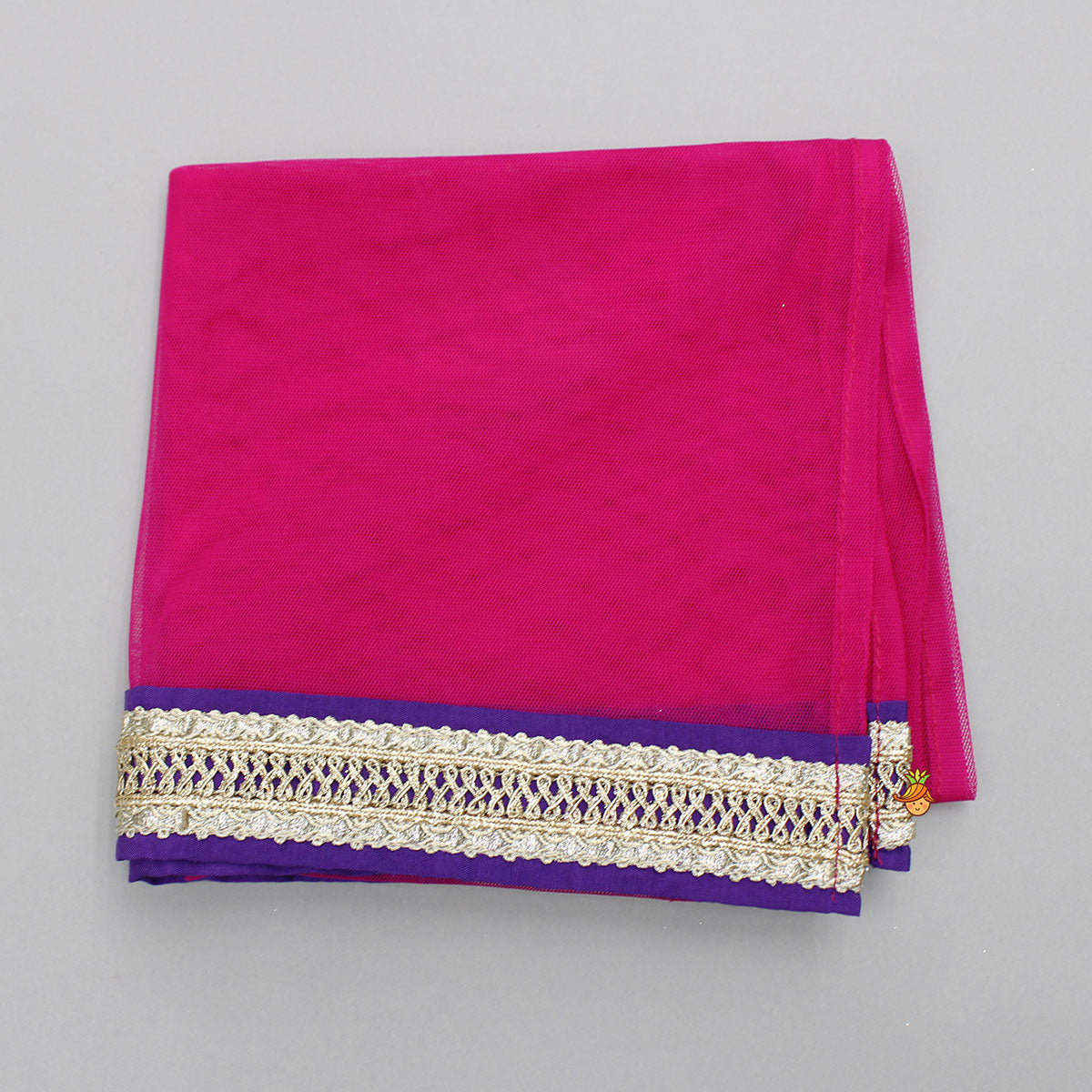 Pre Order: Purple Embellished Kurti And Salwar With Dupatta