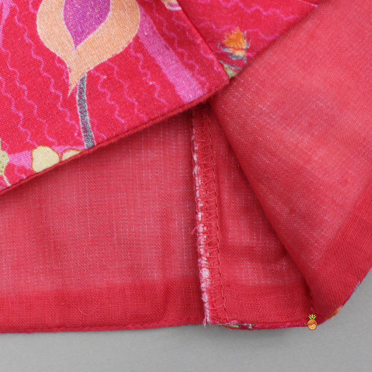 Pre Order: Floral Printed Kurta And Jacket With Pyjama