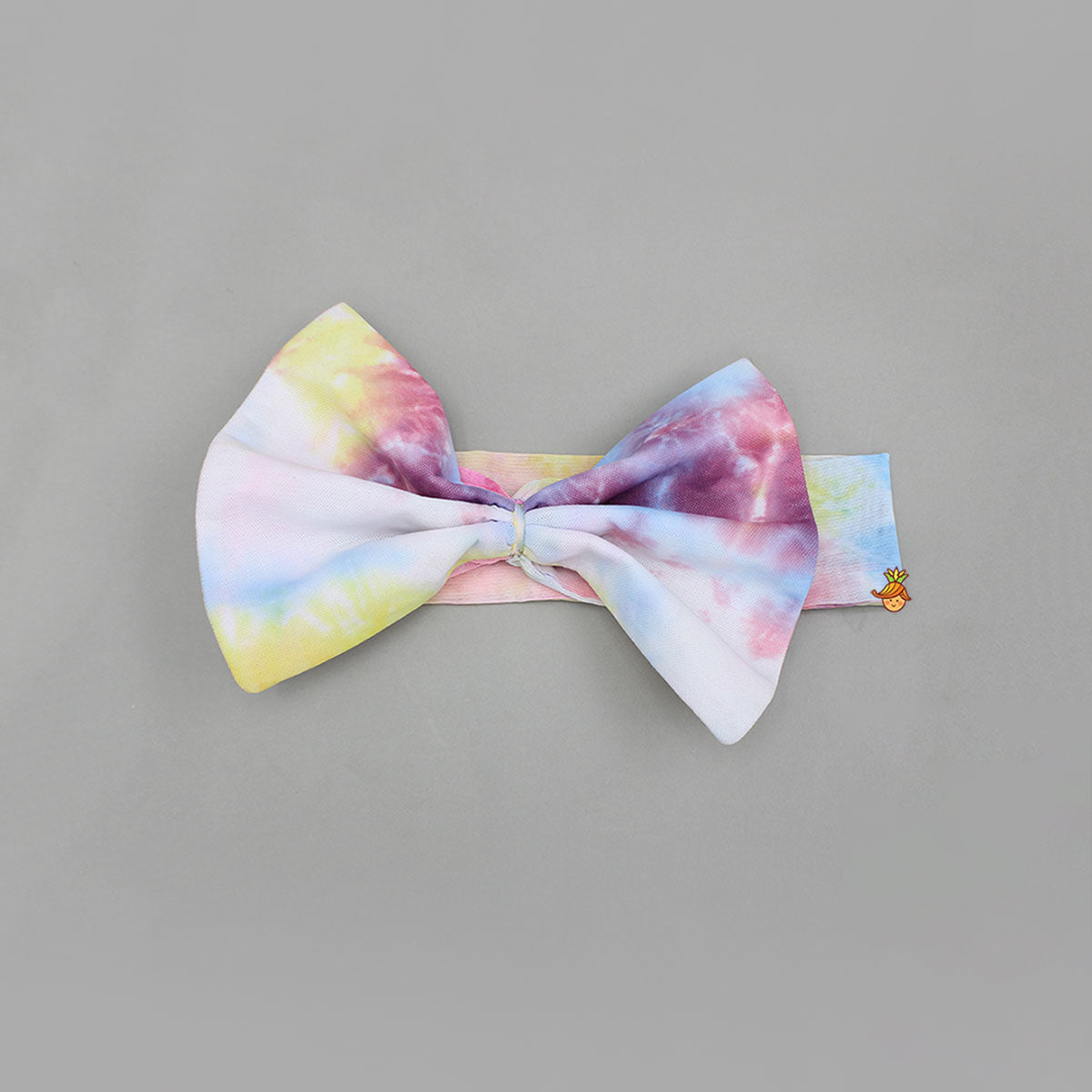 Multicolour Head Band With Charming Bow