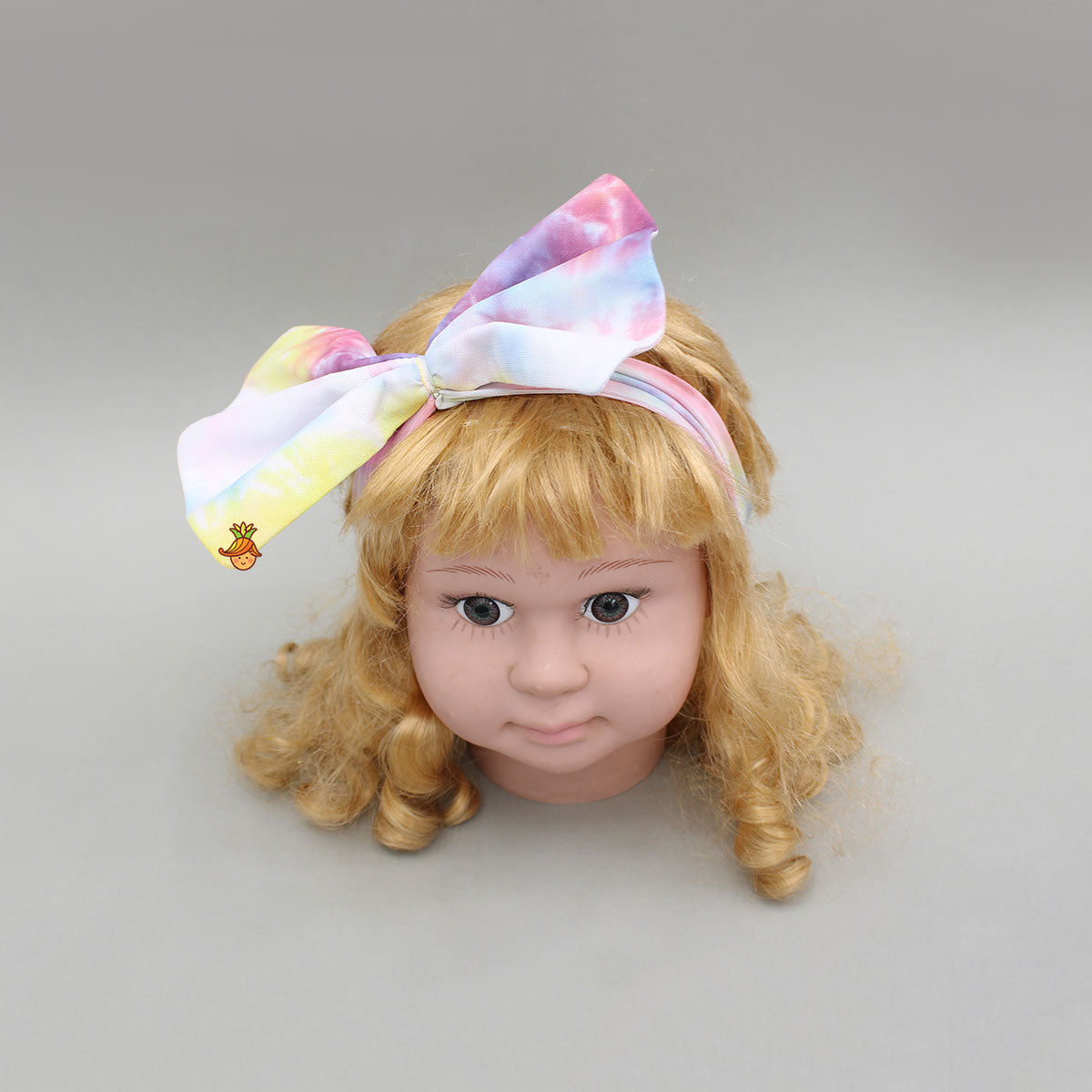 Multicolour Head Band With Charming Bow