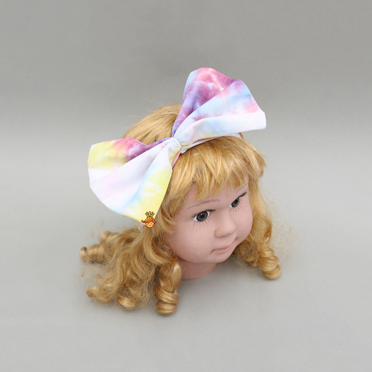 Multicolour Head Band With Charming Bow