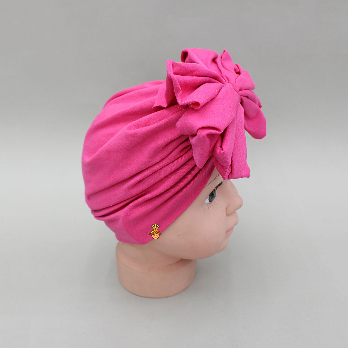 Pink Knotted Bow Detailed Head Band