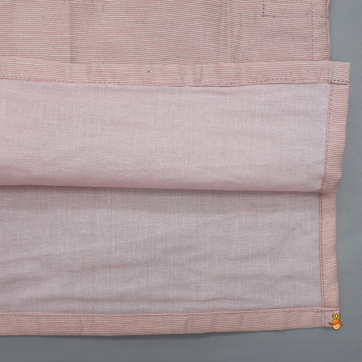 Pre Order: Pink Chanderi Kurta With Stylish Embroidered Jacket And Pyjama