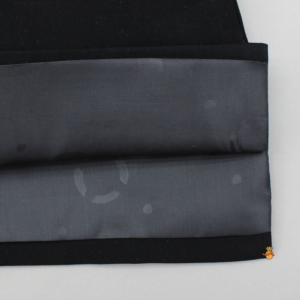 Pre Order: Black Ethnic Embroidered Sherwani With Pyjama