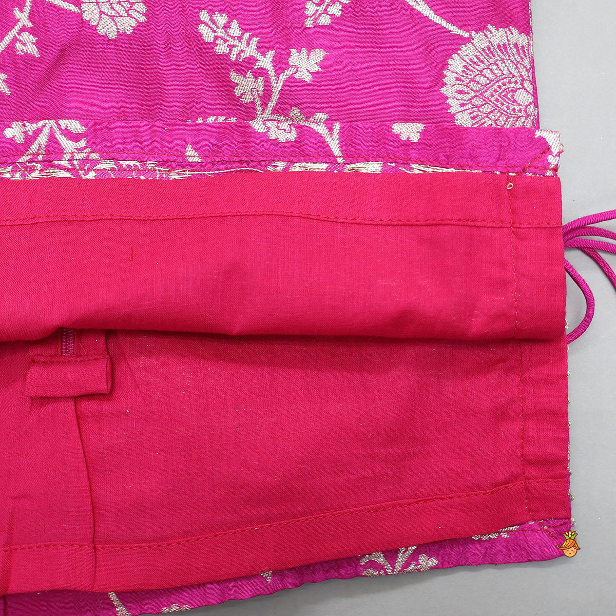 Pre Order: Gorgeous Pink Halter Neck Embroidered Kurti With Sharara And Dupatta
