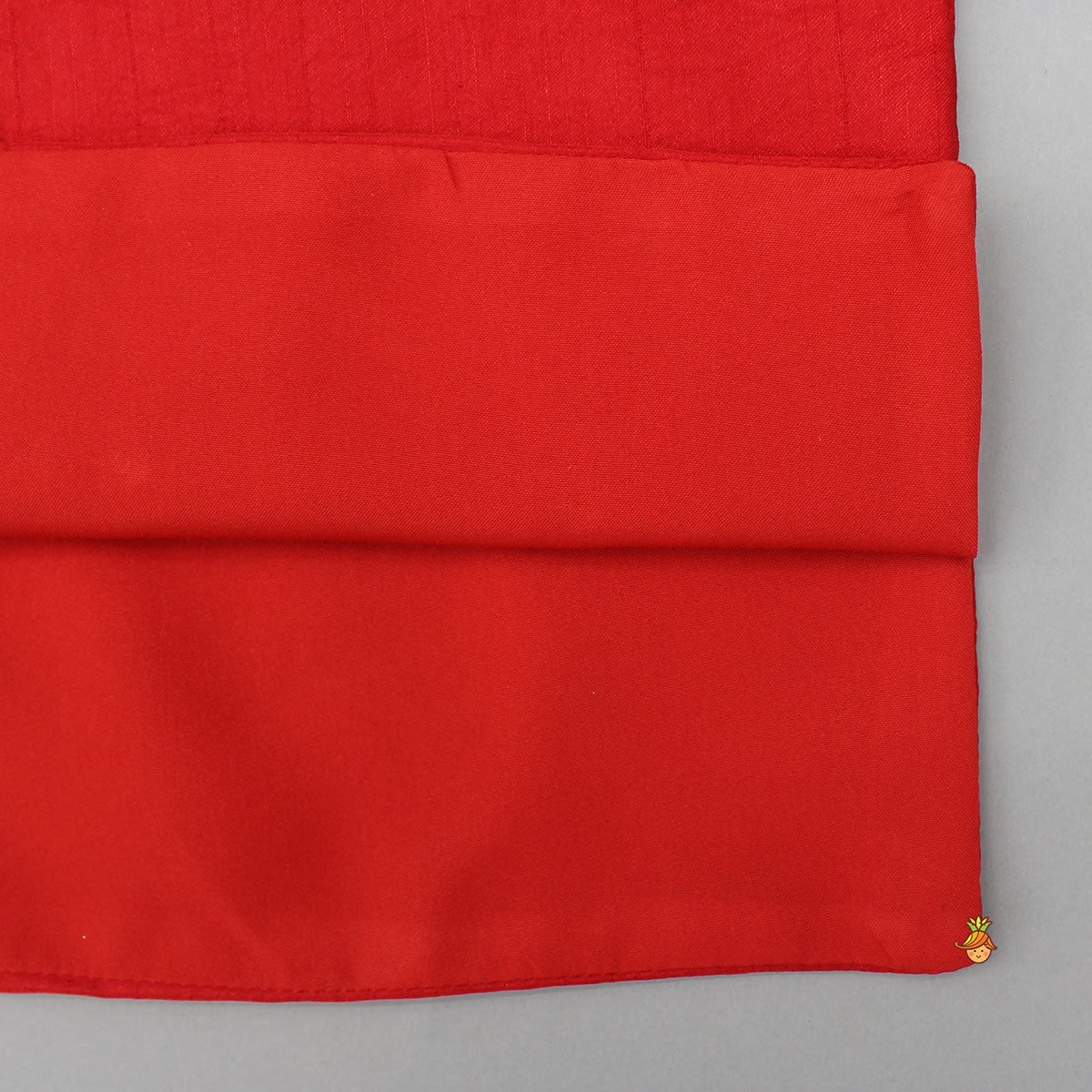 Pre Order: Red Sequin Embroidered Beaded Kurta With Pyjama