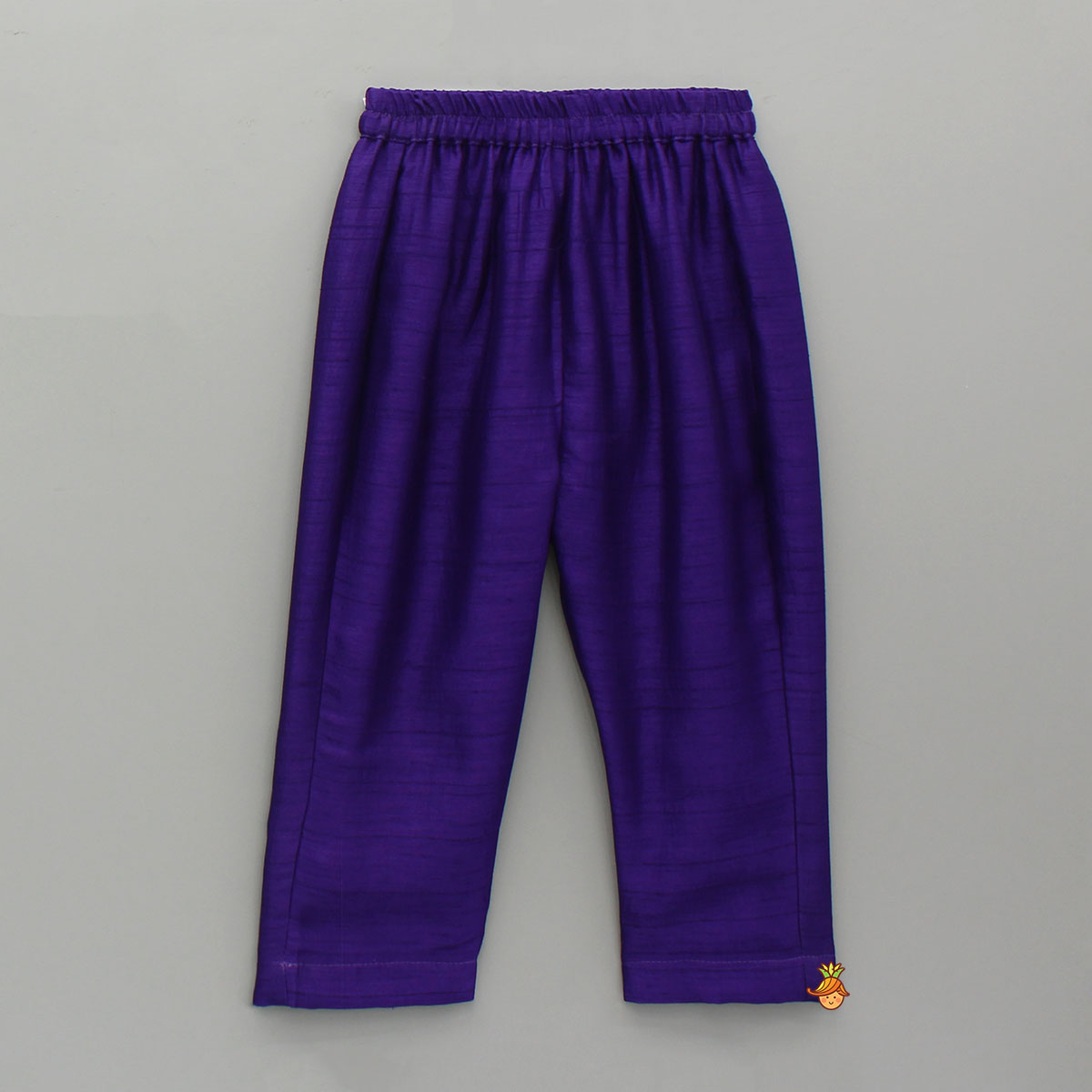 Pre Order: Wine Angarkha With Side Tie Up Vest And Pant And Stylish Headband