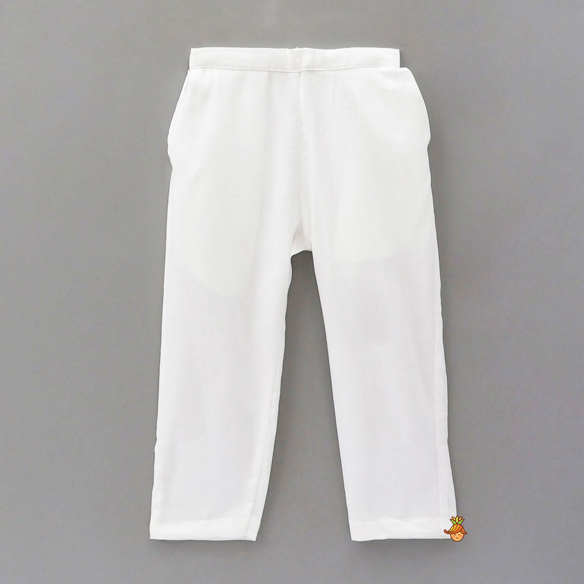 Pre Order: Brocade Kurta With White Pyjama