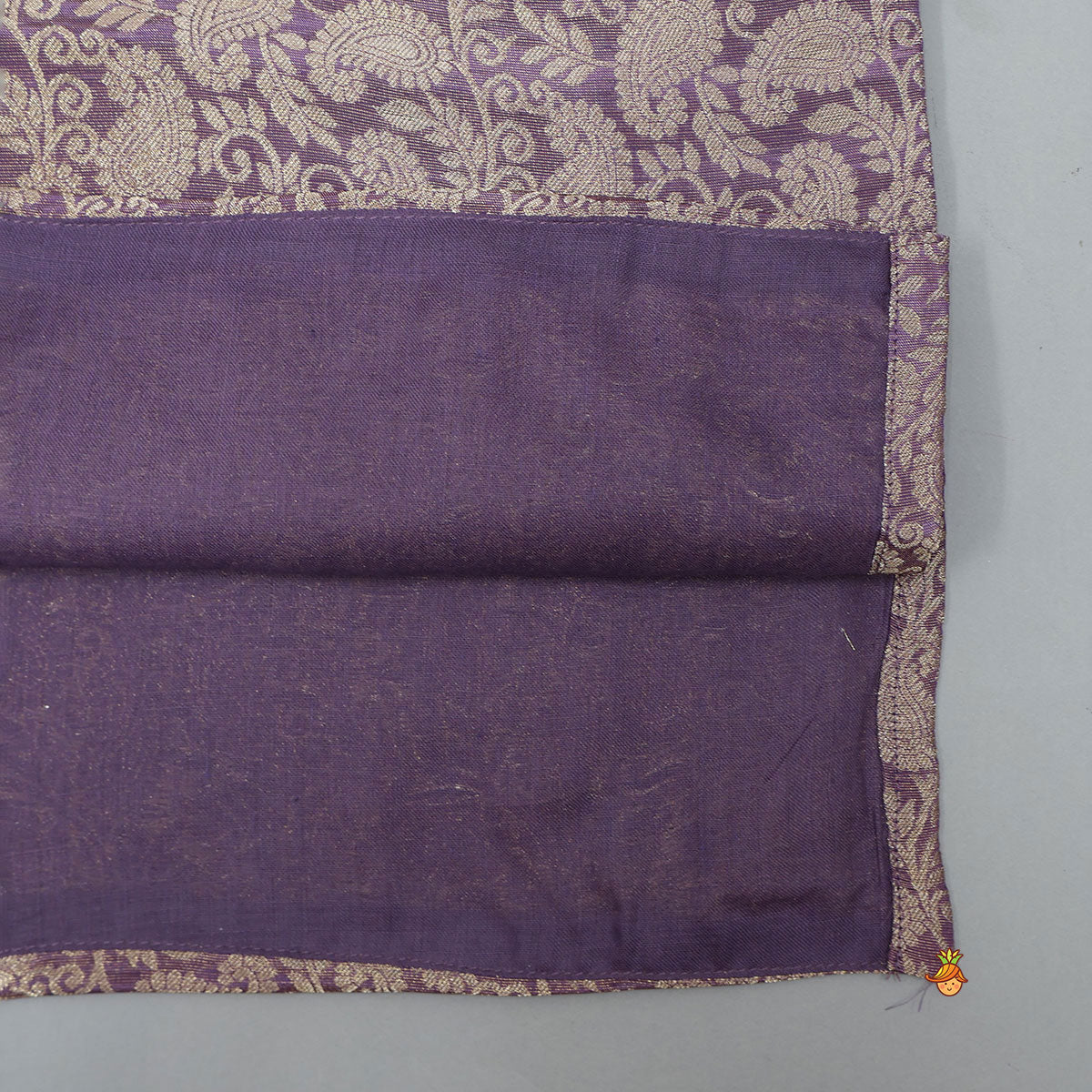 Pre Order: Brocade Kurta With White Pyjama