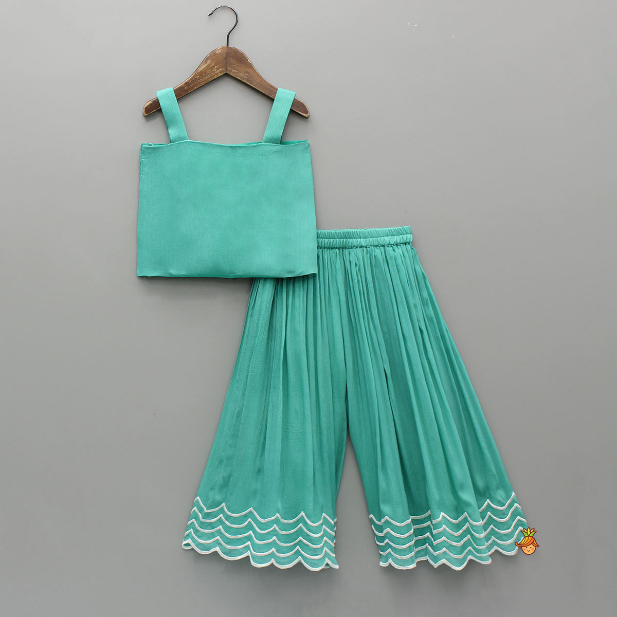 Vest Style Top With Matching Palazzo