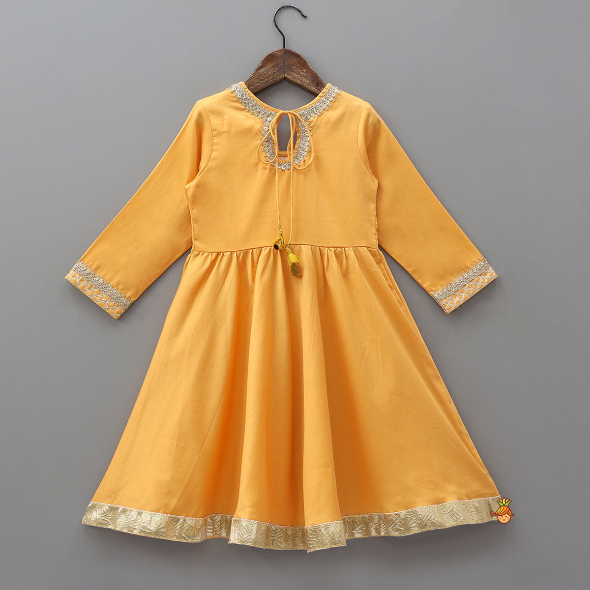 Pre Order: Orange Jacket Style Kurti