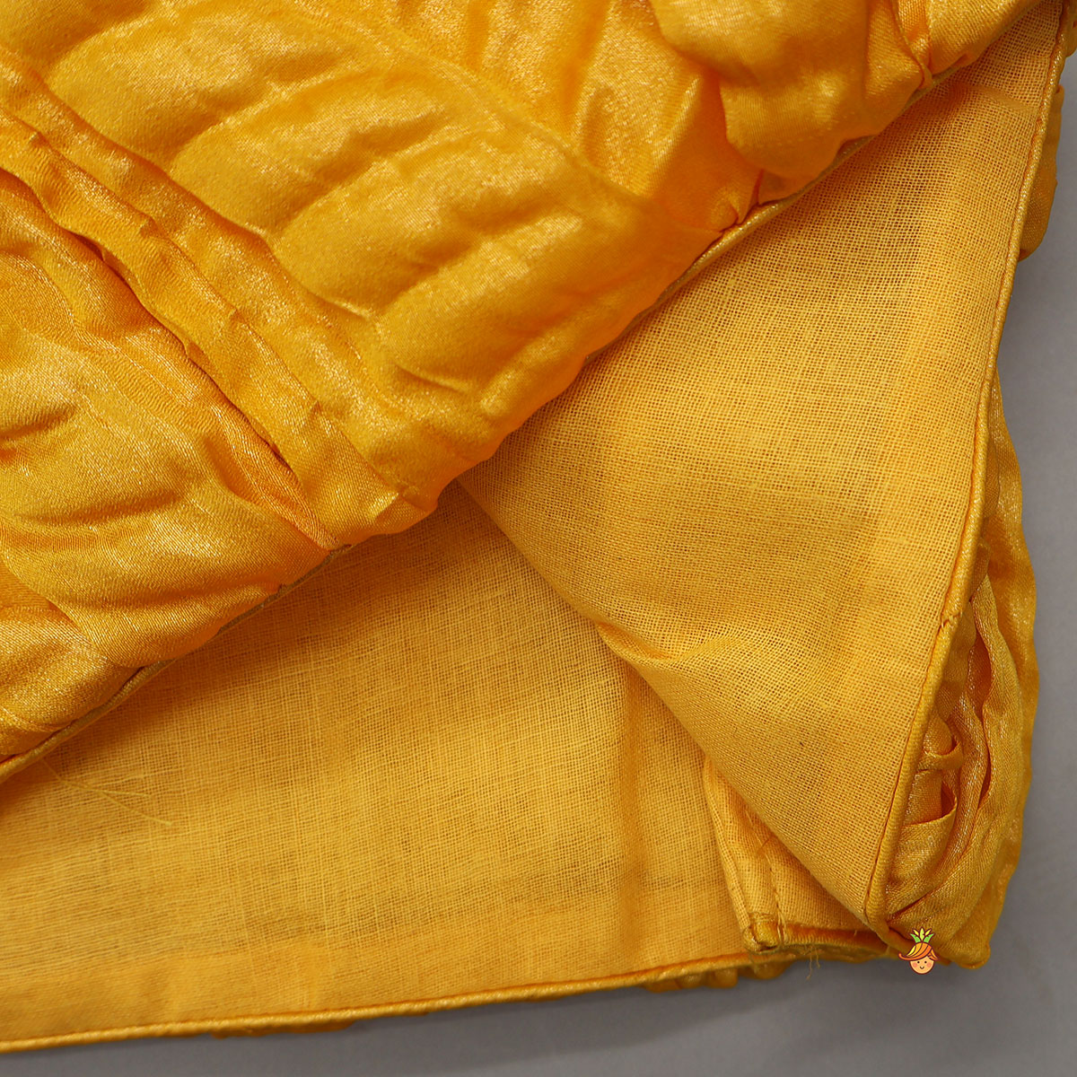 Pre Order: Beautiful Yellow Shimmery Halter Neck Top With Lehenga