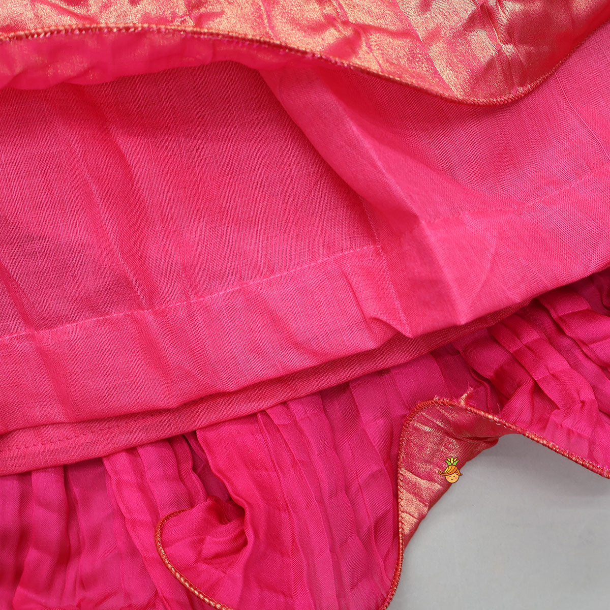 Pre Order: Exquisite Shimmery Halter Neck Top With Lehenga