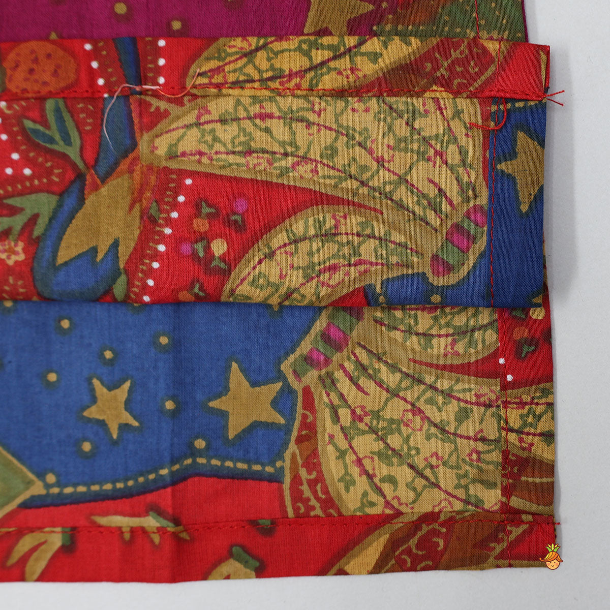 Pre Order: Vibrant Multicolour Printed Kurta With Pyjama