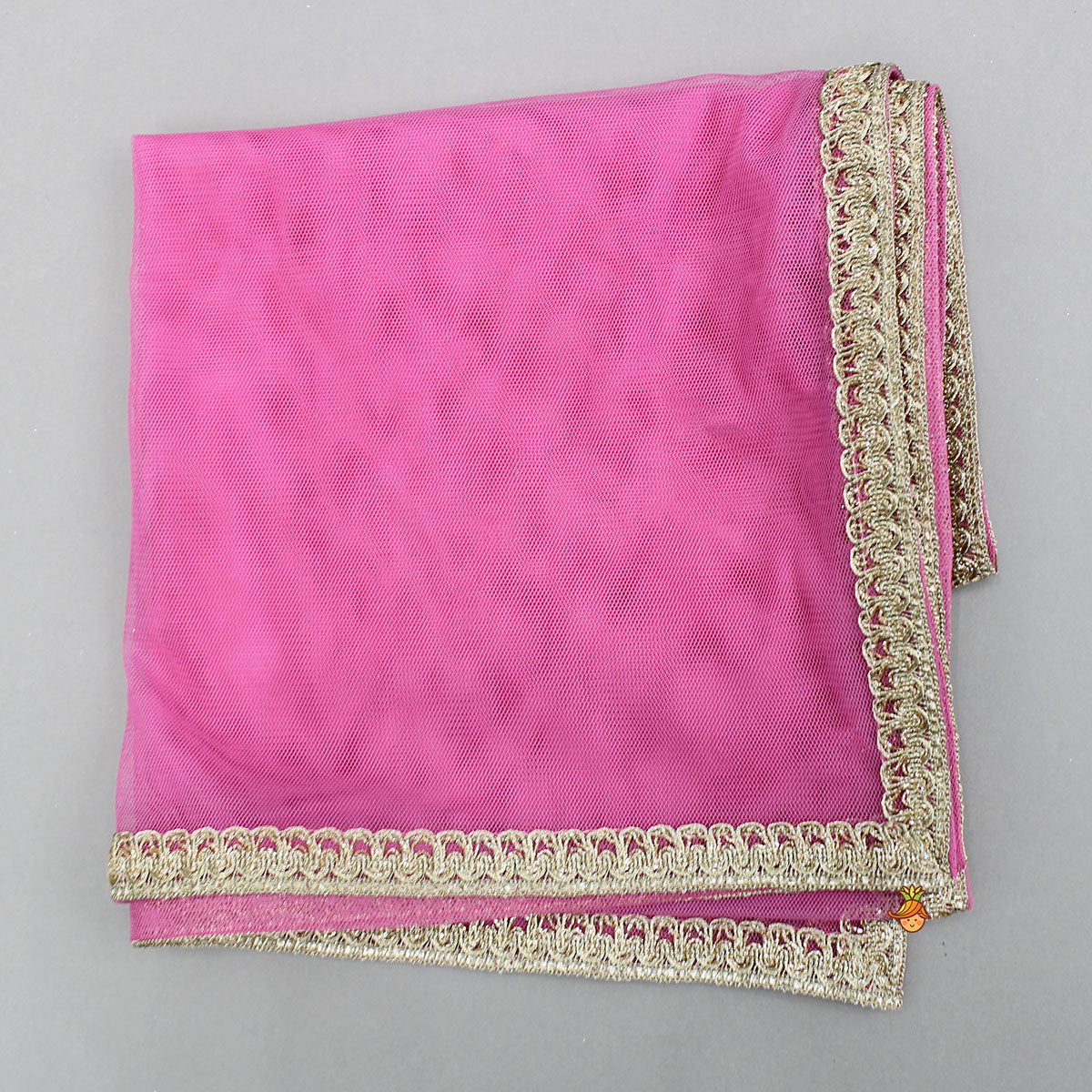 Pre Order: Elegant Yoke-Detail Kurti With Matching Salwar And Dupatta