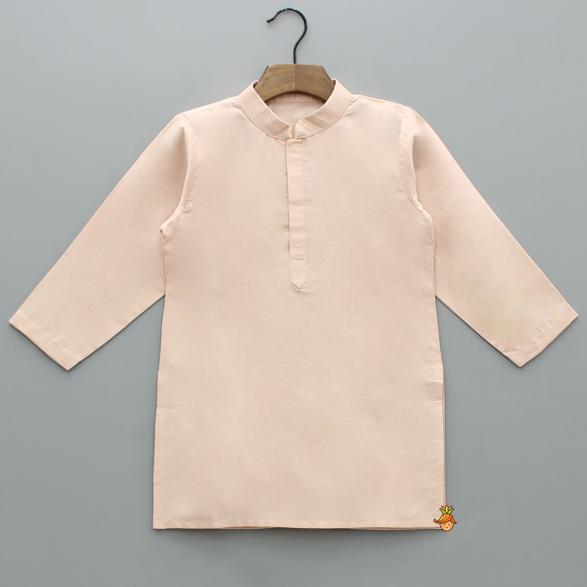 Pre Order: Kurta With Potli Button Detailed Jacket And Pyjama