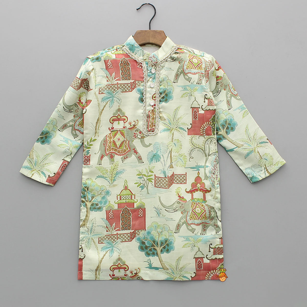 Pre Order: Exquisite Printed Kurta With Pyjama
