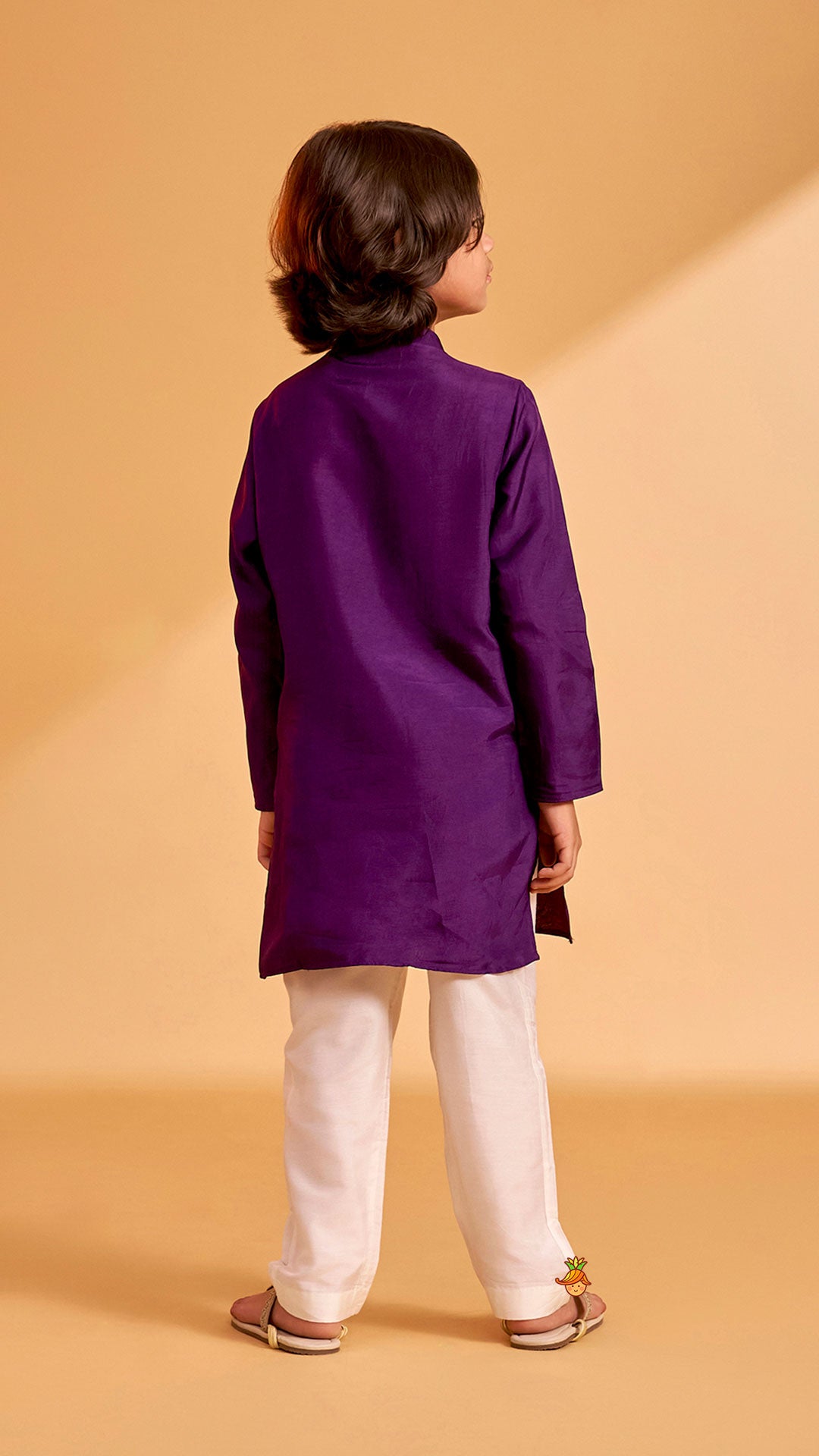 Pre Order: Faux Jacket Style Sequin Embroidered Kurta With Pyjama