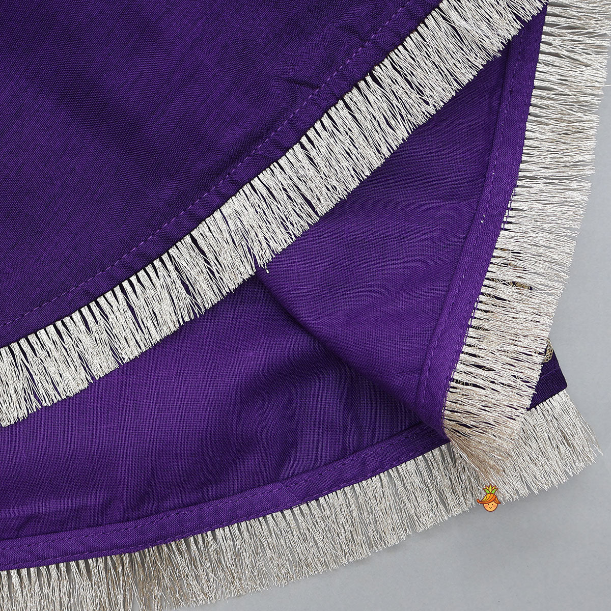 Pre Order: Sequin Embroidered Pleat Detailed Kurti With Sharara And Dupatta