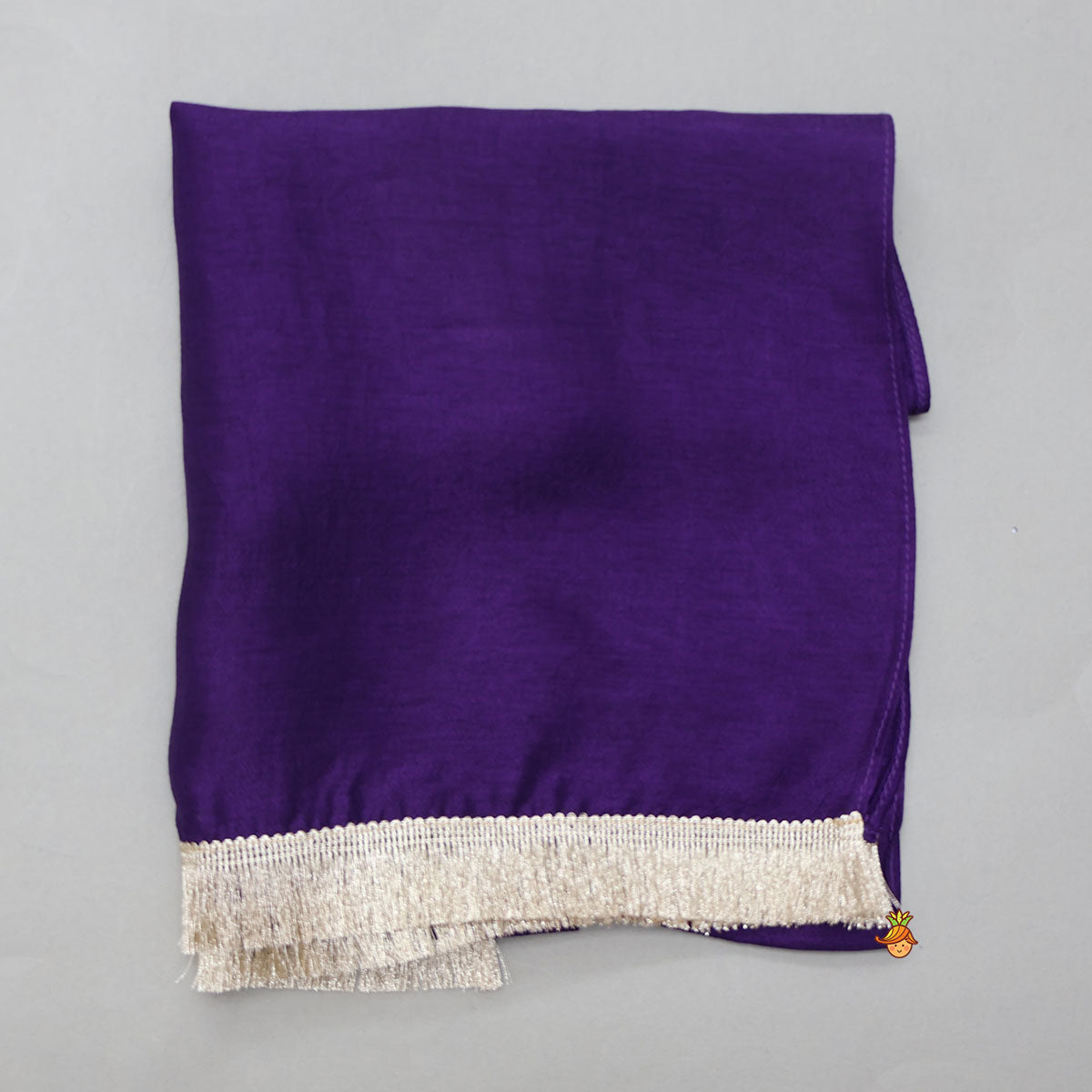 Pre Order: Sequin Embroidered Pleat Detailed Kurti With Sharara And Dupatta