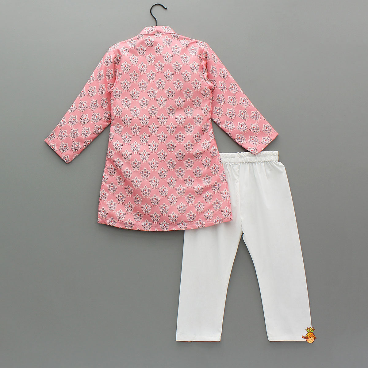 Front Placket Printed Kurta And Pyjama