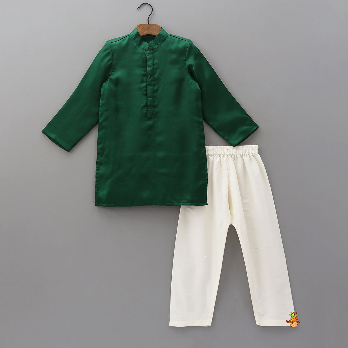 Pre Order: Ethnic Kurta With Floral-Embroidered Exquisite Jacket And Pyjama