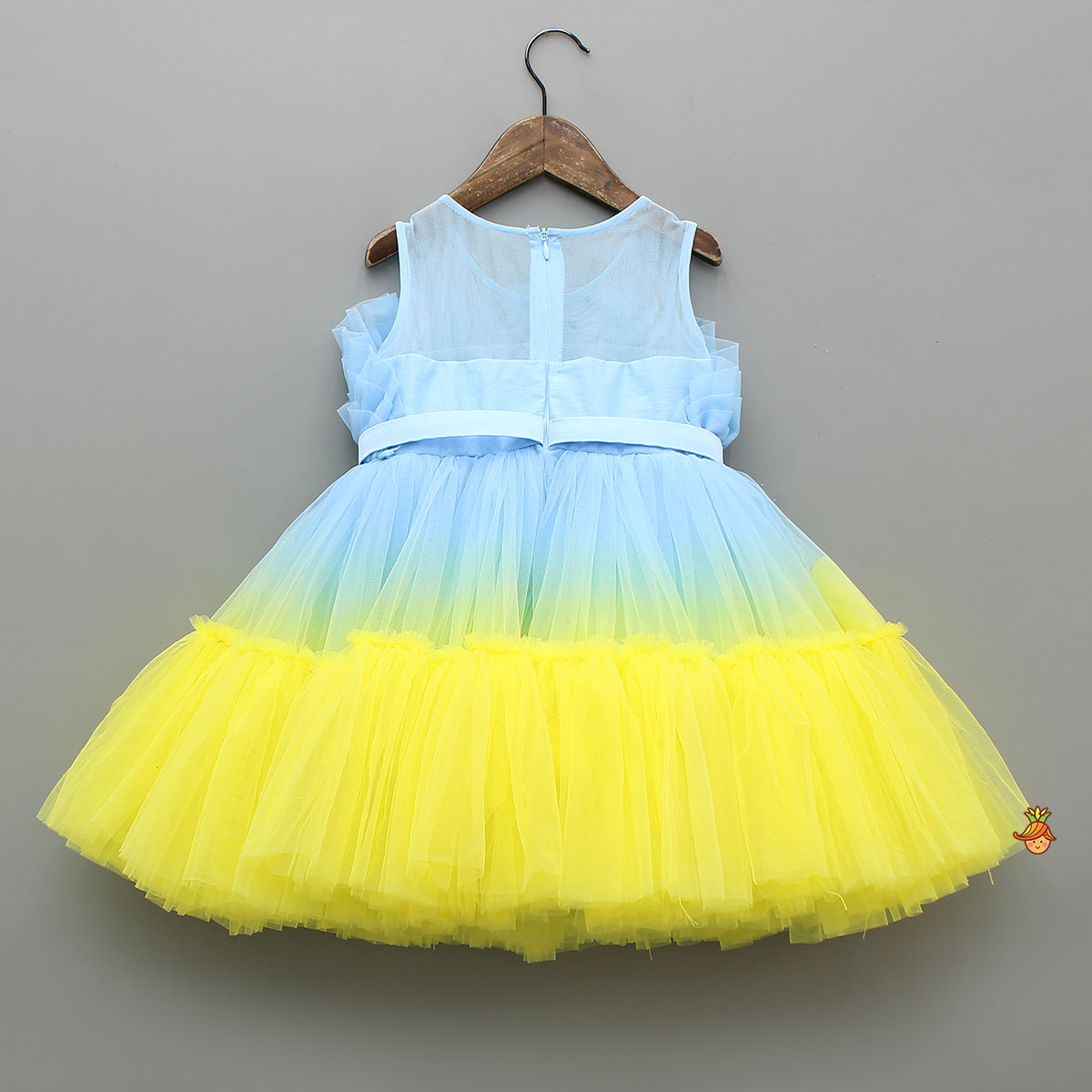 Pre Order: Dual-Tone Charming Net Dress