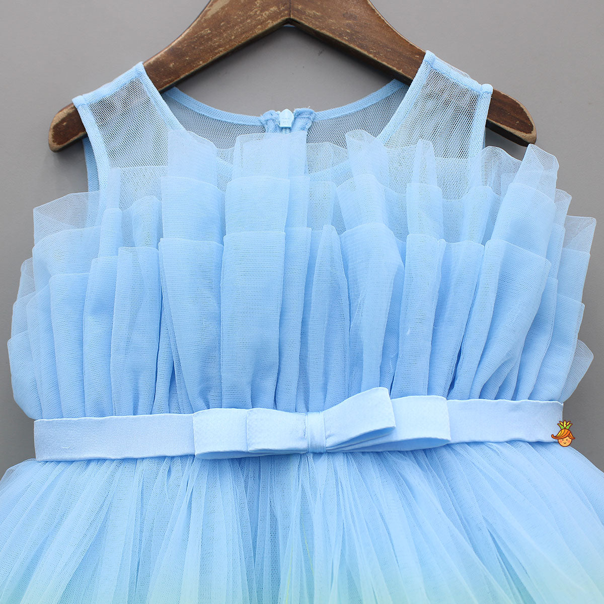 Pre Order: Dual-Tone Charming Net Dress