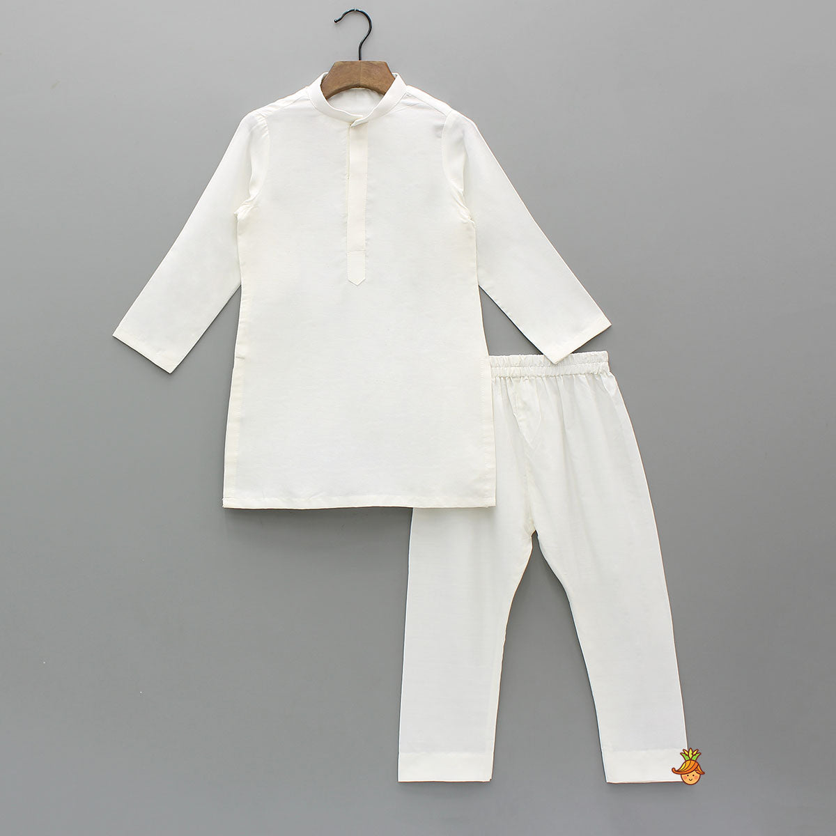 Pre Order: Ethnic Kurta With Pocket-Detail Floral Print Jacket And Pyjama