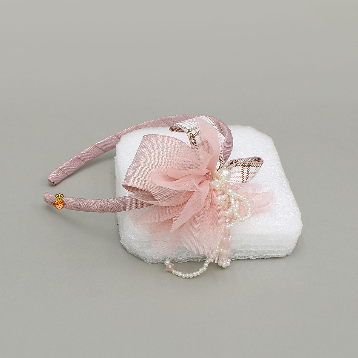 Fancy Bow Net Hair Band