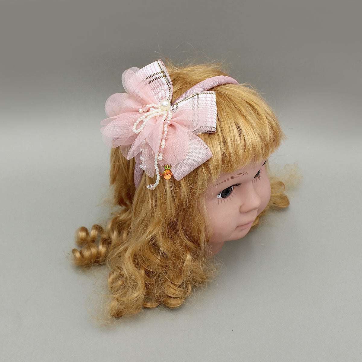 Fancy Bow Net Hair Band