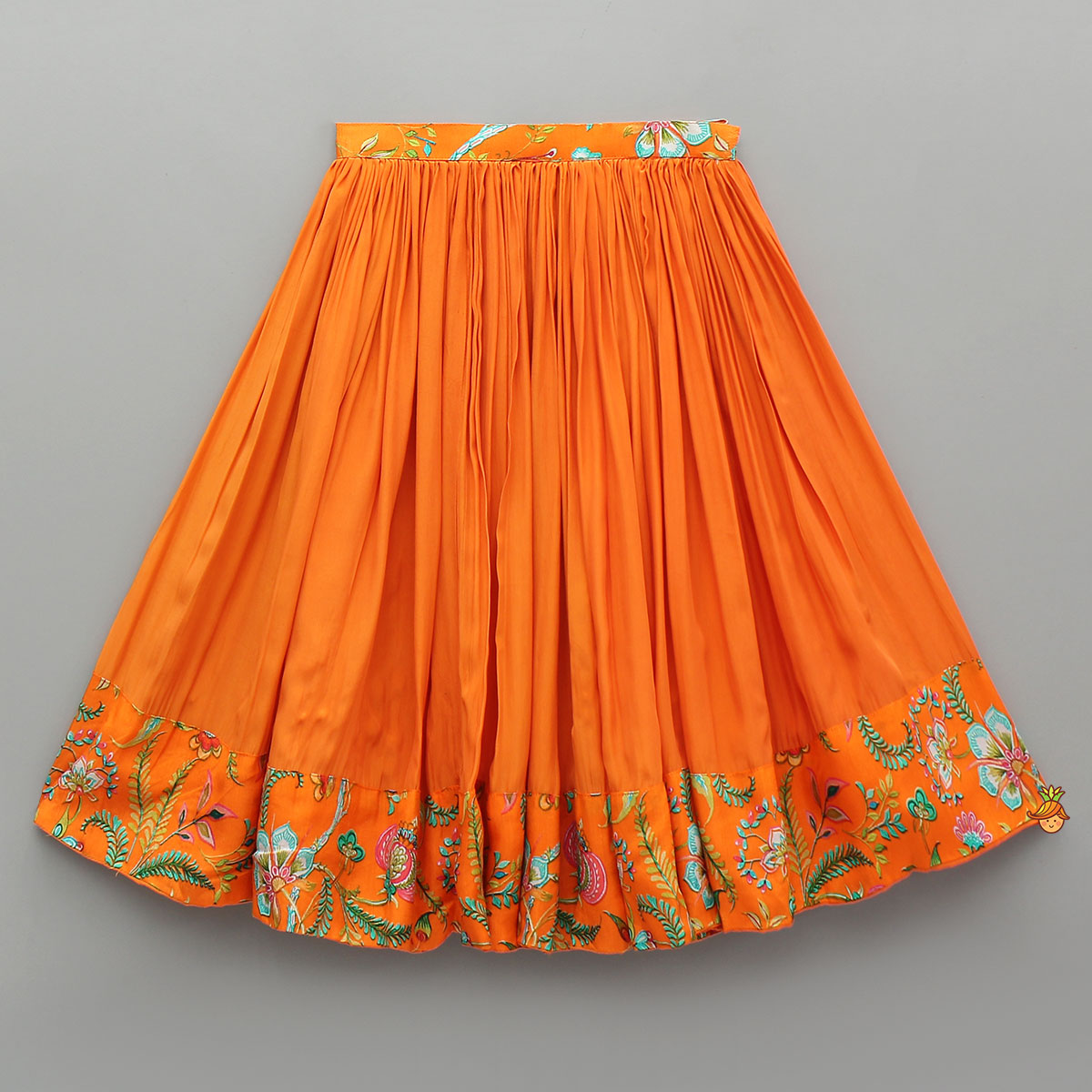 Pre Order: String Hangings Detailed Top And Lehenga