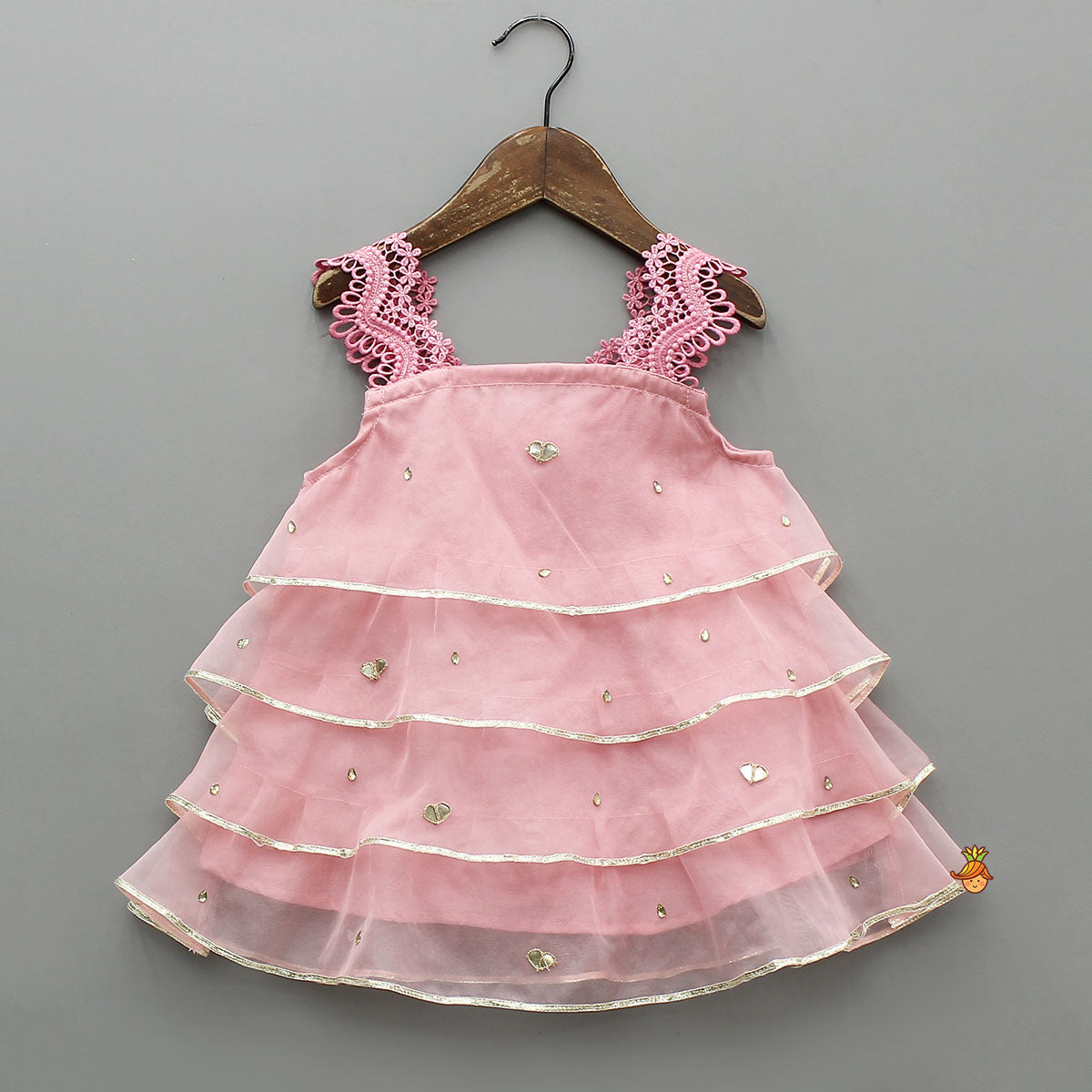 Pre Order: Beautiful Layered Top And Sharara