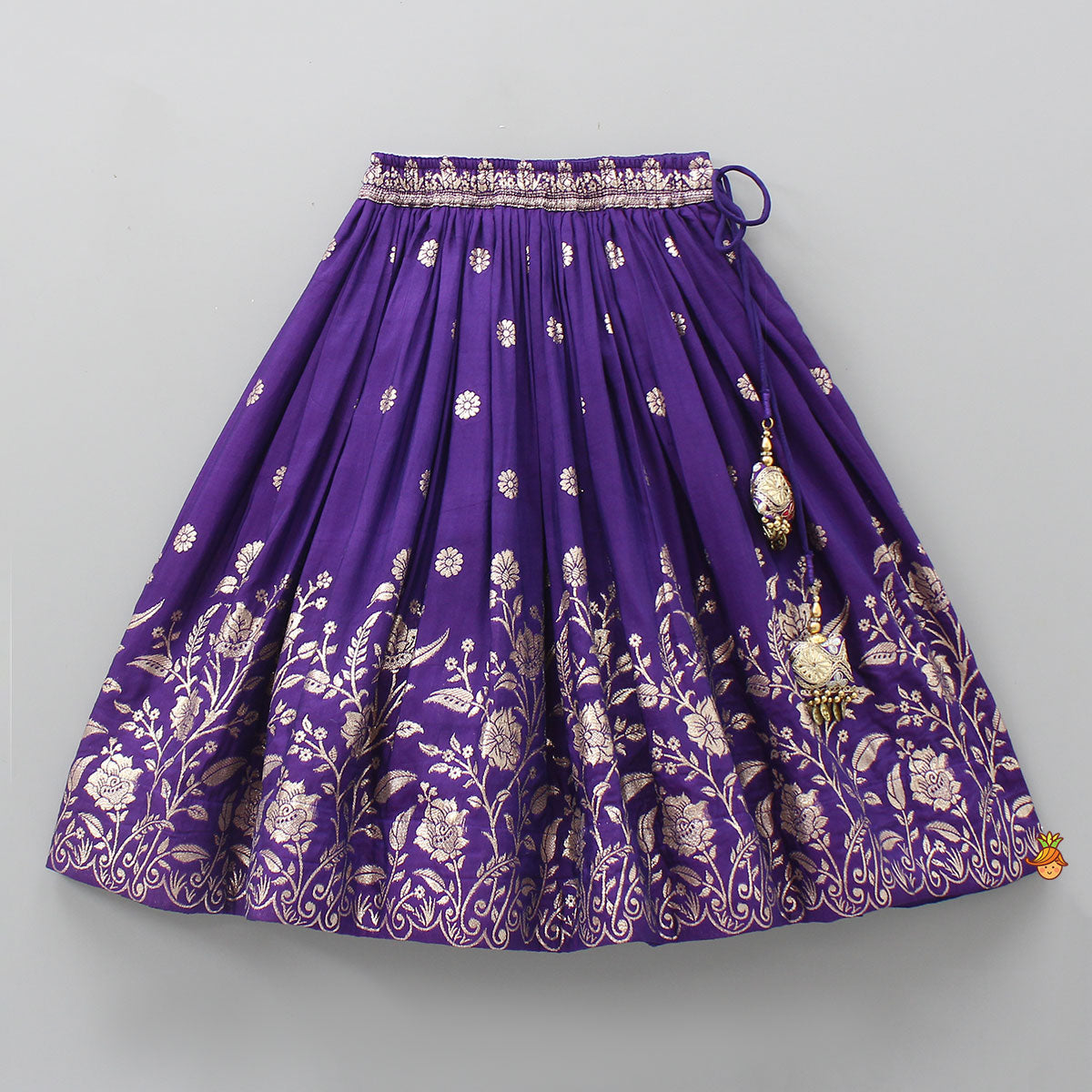 Pre Order: Stylish Sleeves Gorgeous Top With Lehenga And Dupatta