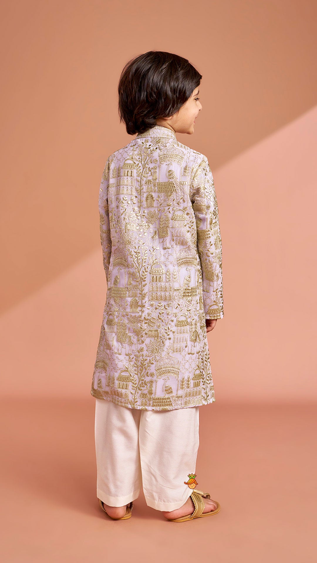 Pre Order: Heavy Embroidered Kurta And Pyjama