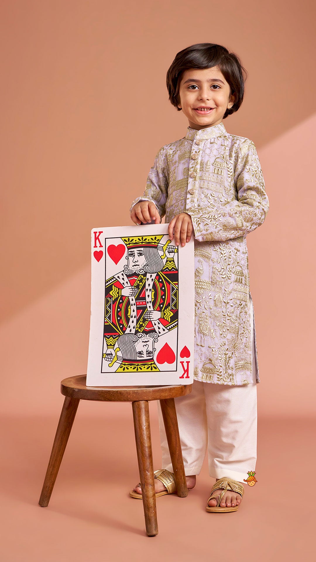 Pre Order: Heavy Embroidered Kurta And Pyjama
