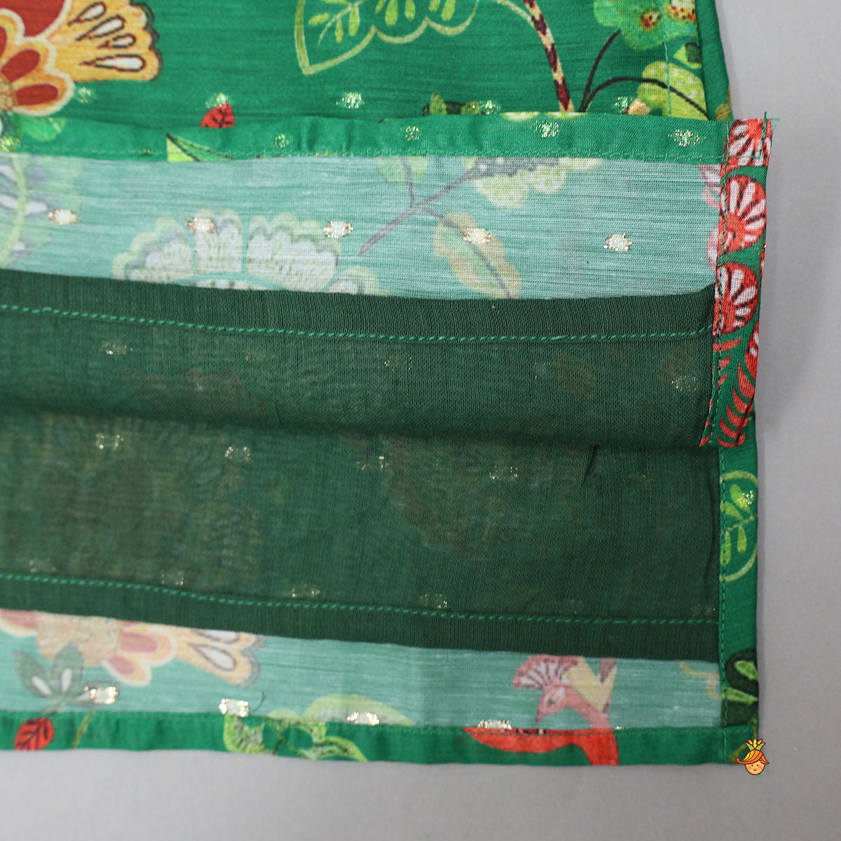 Front Placket Floral Printed Kurta With Pyjama