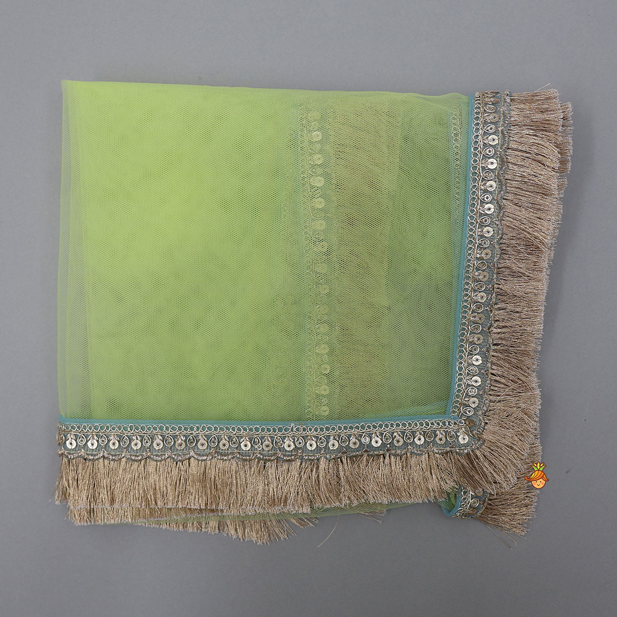 Pre Order: Embroidered Velvet Kurti And Sharara With Contrasting Dupatta