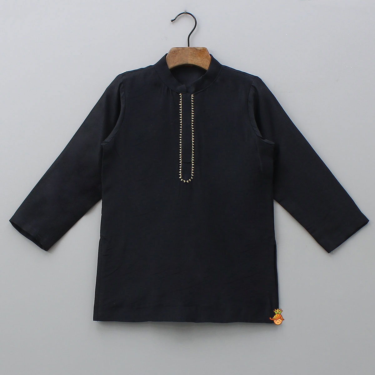 Pre Order: Ethnic Kurta With Hand-Sequins Embroidered Jacket And Pyjama