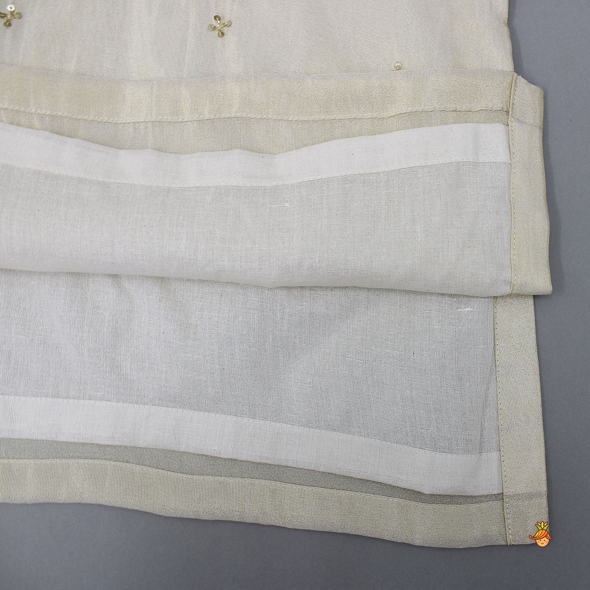 Pre Order: Embroidered Front Placket Kurta With Churidar