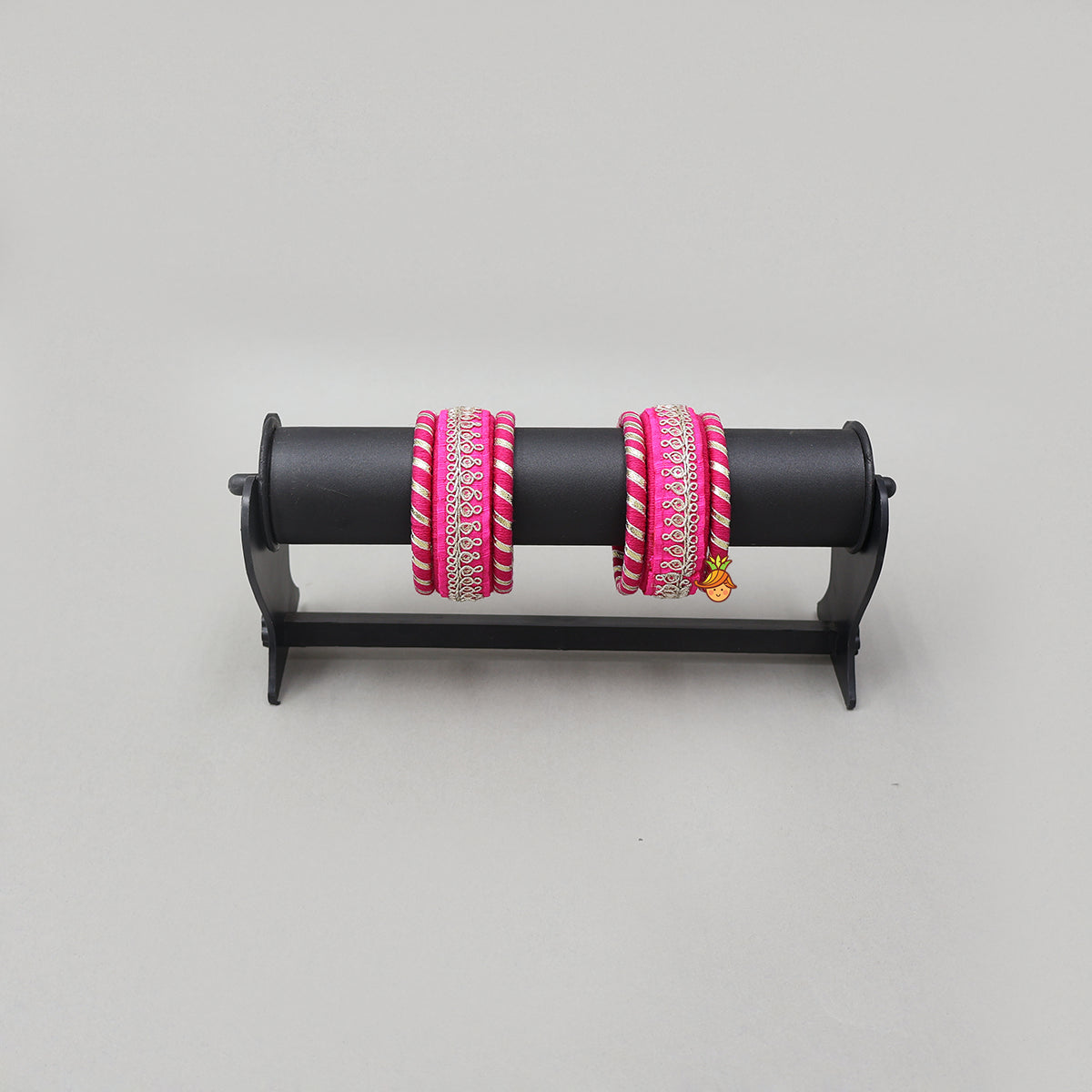 Beautiful Gota Lace Embellished Thread Bangles