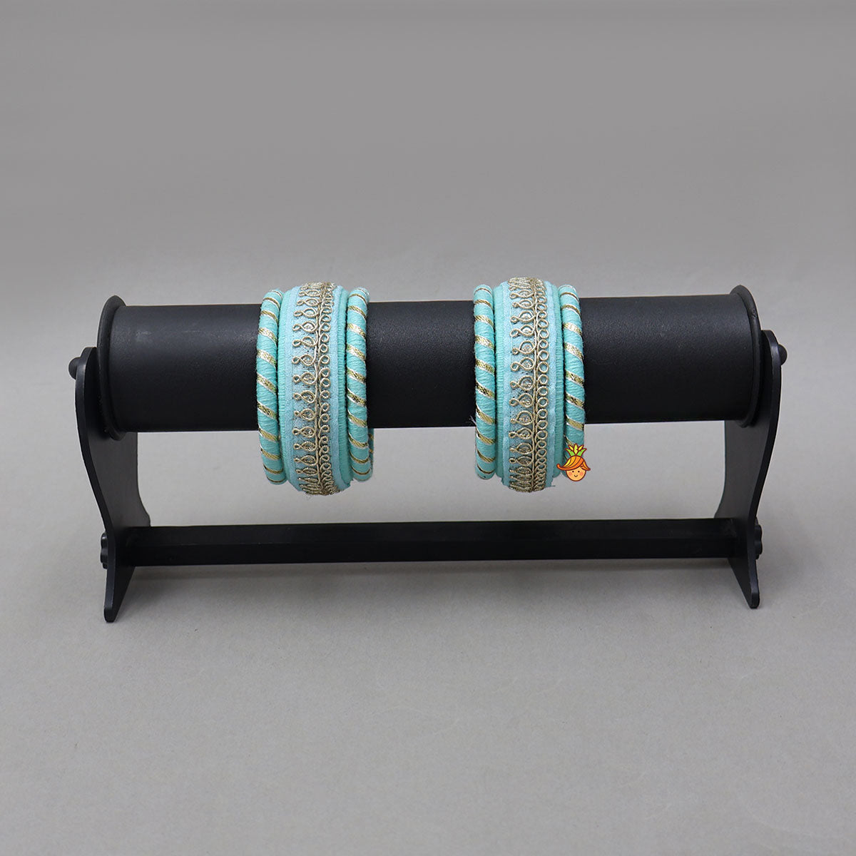 Gota Lace-Embellished Beautiful Thread Bangles