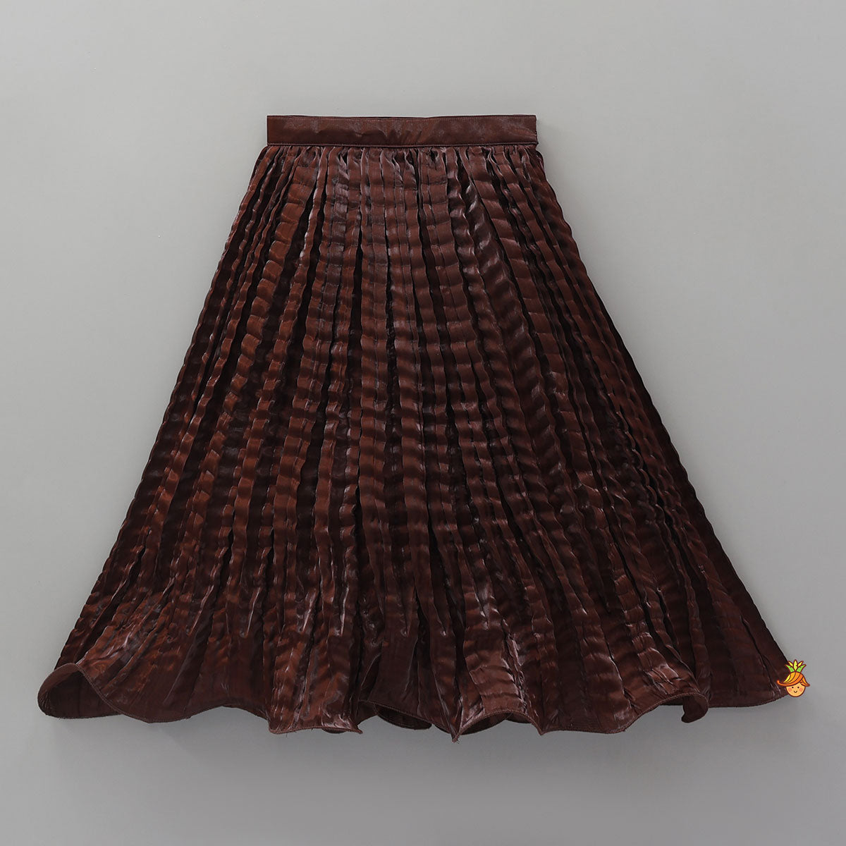 Pre Order: Gorgeous Criss-Cross Back Knot Top And Crushed Lehenga