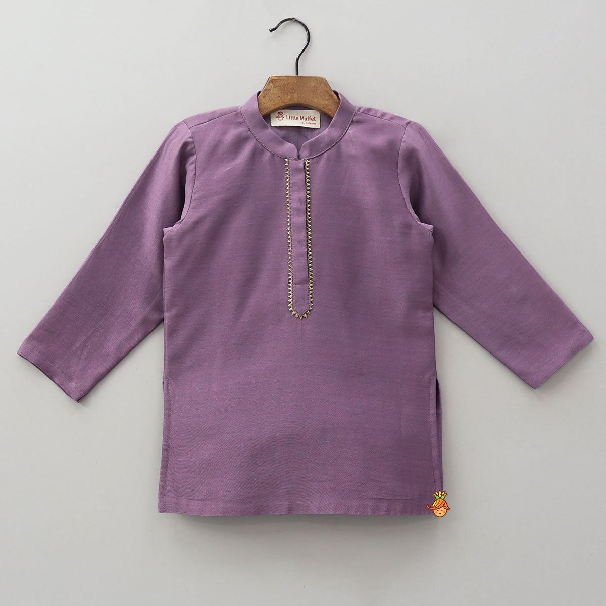 Pre Order: Elegant Kurta With Hand-Sequins Embroidered Jacket And Pyjama