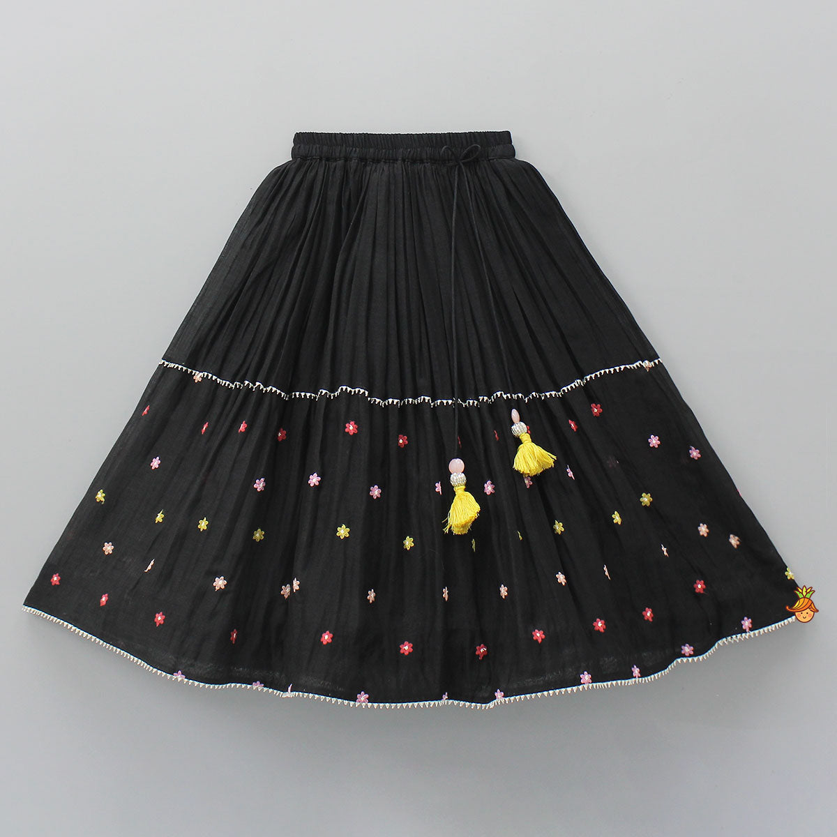 Pre Order: Back Tie-Knot Top And Lehenga