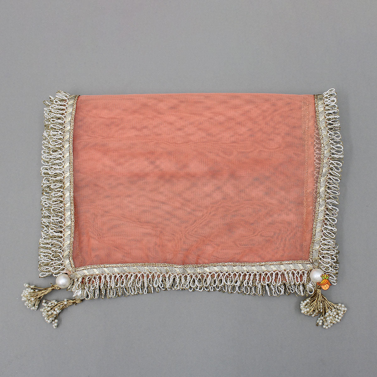 Thread Floral Embroidered Anarkali With Contrasting Dupatta