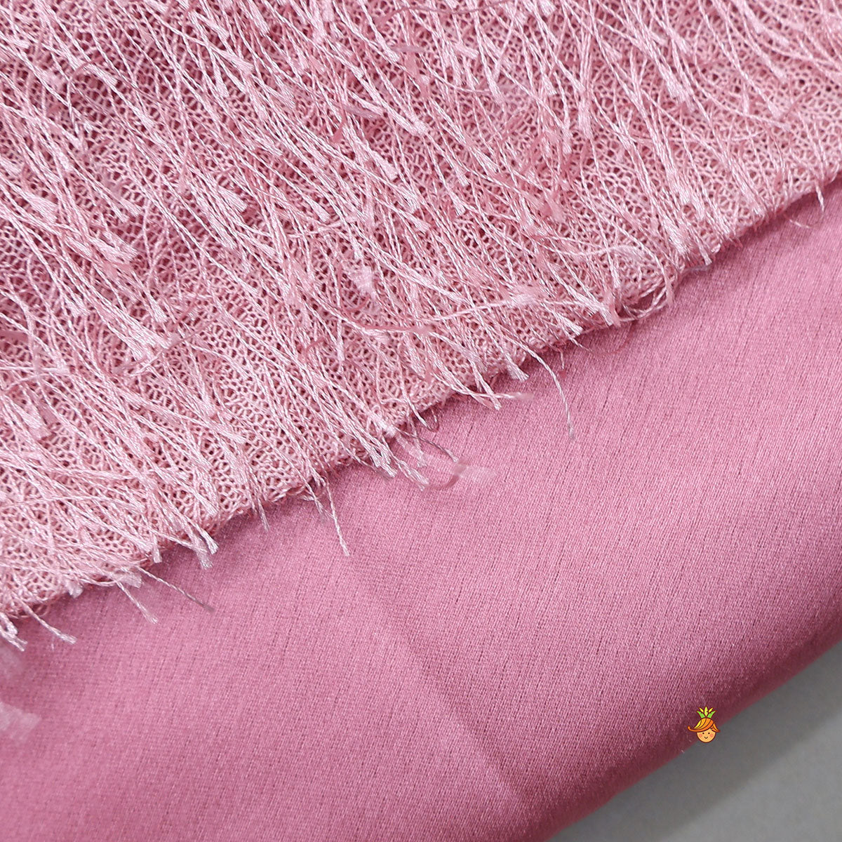 Pre Order: Adorable Fur-Detail Dress With Matching Cape