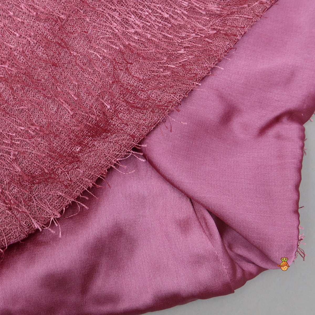 Pre Order: Adorable Fur-Detail Dress With Matching Cape